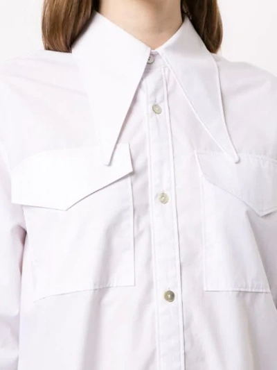 Shop Acler Jennings Shirt In White