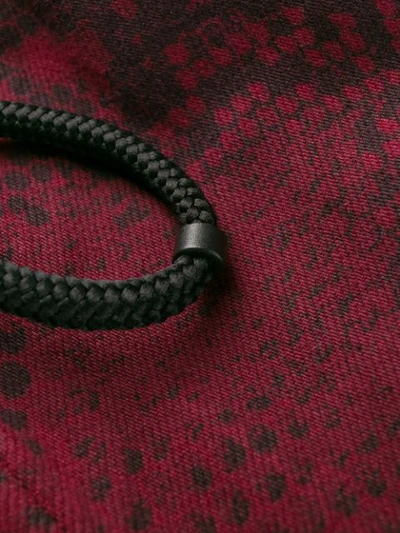 Alexander Wang T Snake Print Trousers In Red
