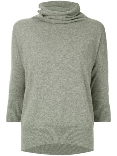 Shop Cruciani Turtleneck Sweater - Grey