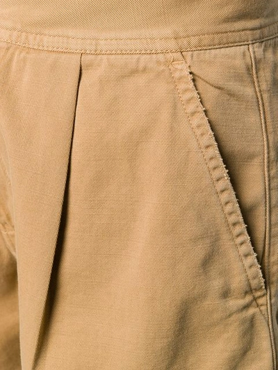 Shop Polo Ralph Lauren Wide-leg Shorts - Neutrals