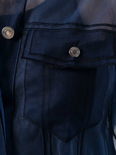 Shop Viktor & Rolf Classic Denim Jacket In Blue