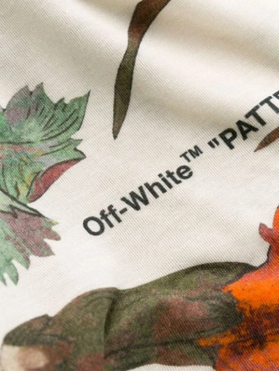 OFF-WHITE FLORAL TURTLENECK - 0299 OFF WHITE