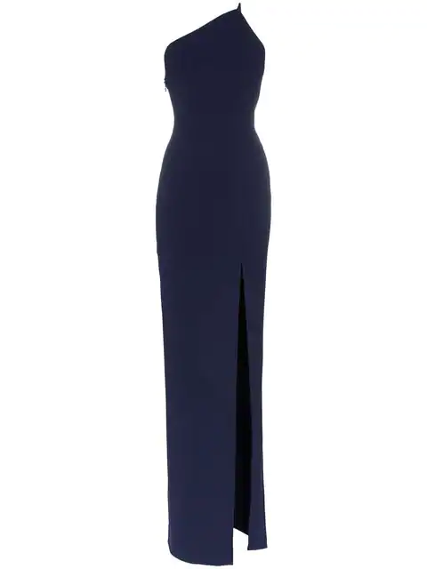 solace london petch blue gown