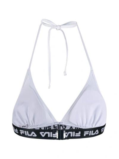 Shop Fila Logo Bikini - White