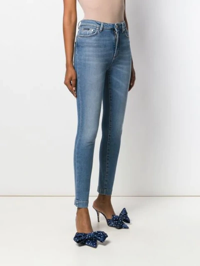 Shop Dolce & Gabbana Classic Skinny-fit Jeans In Blue