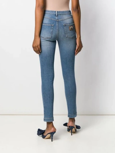 Shop Dolce & Gabbana Classic Skinny-fit Jeans In Blue