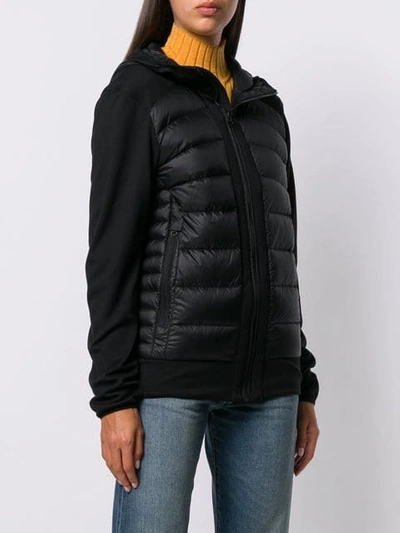 Shop Parajumpers Padded Zipped Jacket - Black