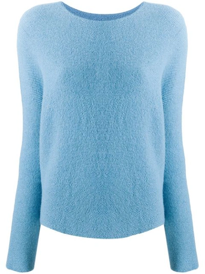 Shop Christian Wijnants Kasima Sweater In Blue