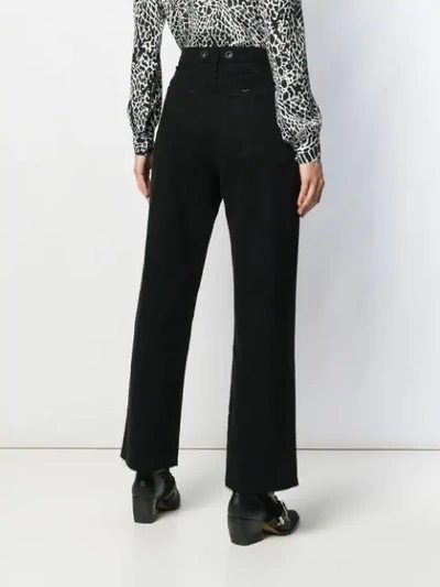 Shop Rag & Bone Flared Jeans In Black