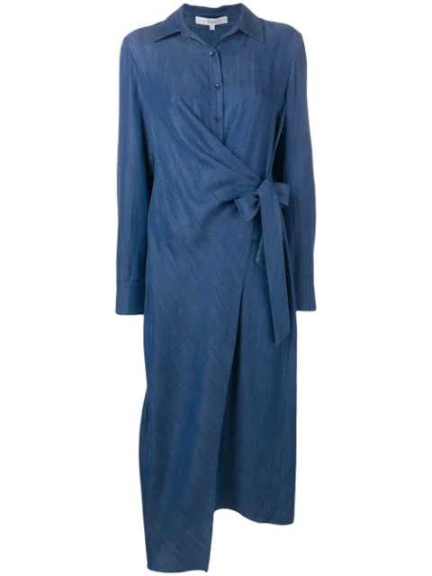tibi denim dress
