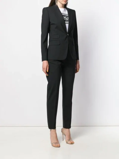DSQUARED2 TWO-PIECE FORMAL SUIT - 黑色