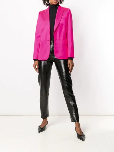 Shop Styland Tailored Buttoned Blazer In Pink