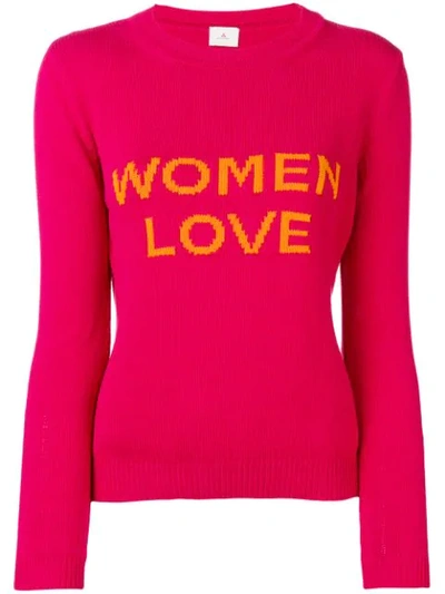 Shop Peuterey Women Love Jumper In Pink