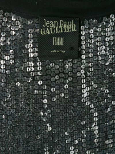 Pre-owned Jean Paul Gaultier Vintage Two Layer Dress In Black