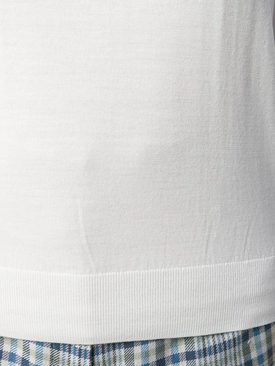 Shop Theory Shortsleeved Jumper In White