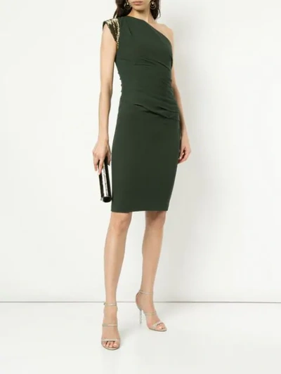 Shop Rachel Gilbert 'sachi' Kleid In Green