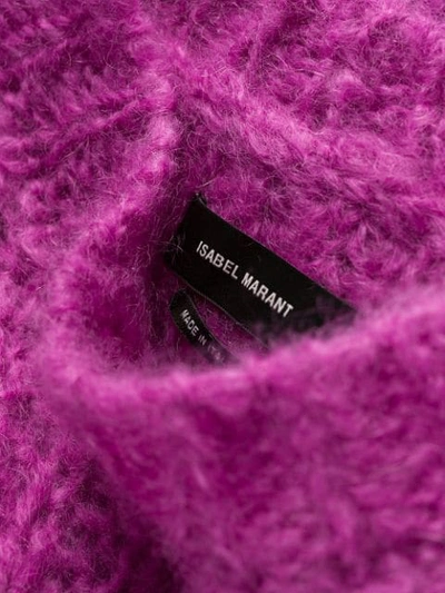 ISABEL MARANT 粗针织毛衣 - 紫色