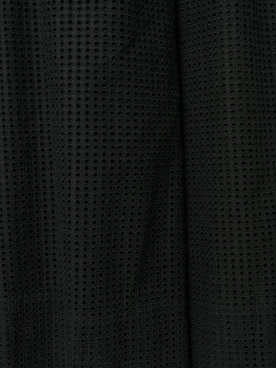 Shop Joseph Rafael Eyelet Trousers In Black