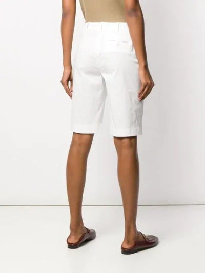Shop Loro Piana Klassische Bermuda-shorts - Weiss In White