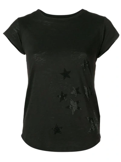 Shop Zadig & Voltaire Star Studded T In Black