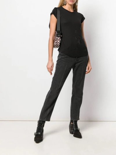 Shop Zadig & Voltaire Star Studded T In Black