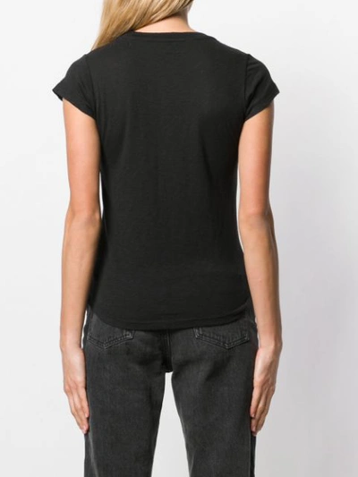 Shop Zadig & Voltaire Star Studded T In Black