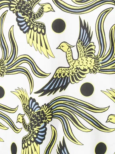 Shop Kenzo Bird Print Top In White