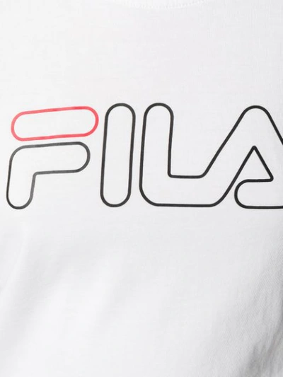 Shop Fila Logo T-shirt - White
