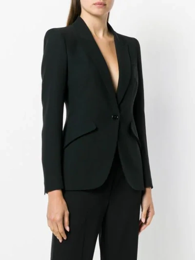 single button blazer