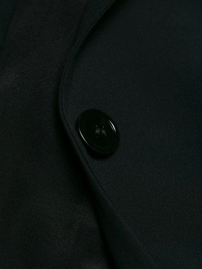single button blazer