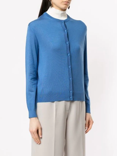 Shop Anteprima Klassischer Cardigan - Blau In Blue