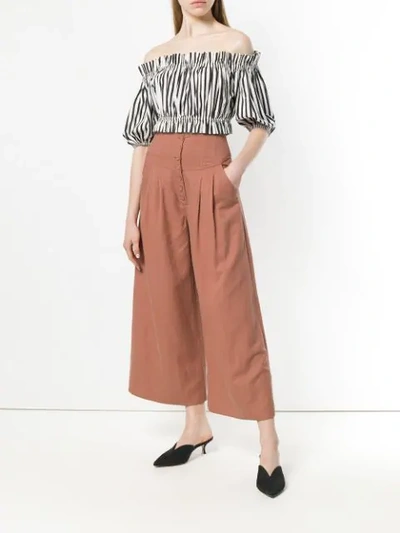 Shop Ulla Johnson Brando Culottes In Pink