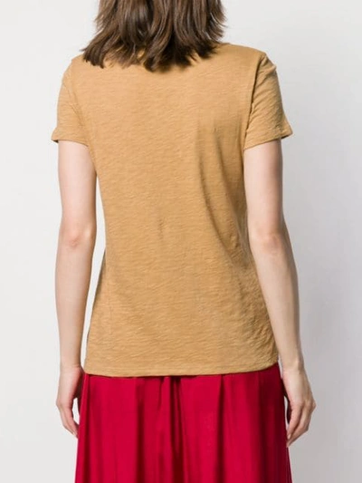 Shop Theory Classic T-shirt In Neutrals