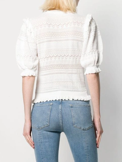 Shop Ulla Johnson Embroidered Short In White