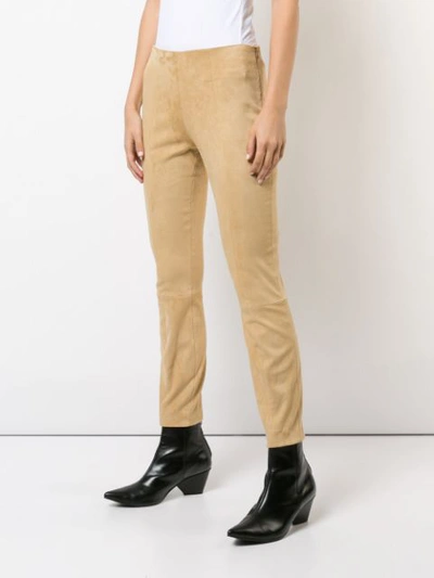 THE ROW SKINNY TROUSERS - 黄色