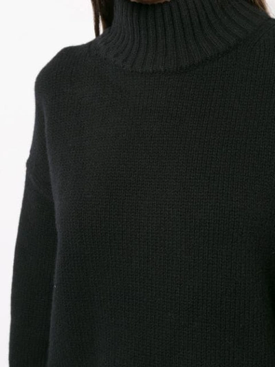 Shop Proenza Schouler Wool Cashmere Turtleneck Sweater - Black