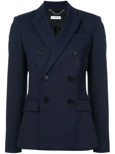 Shop Altuzarra 'indiana' Blazer In Blue