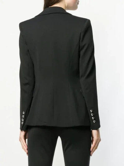 Shop Pinko Single Button Blazer In Black