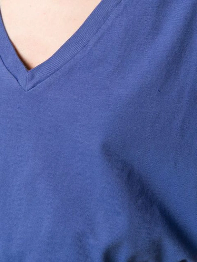 Shop Altea V-neck T-shirt - Blue