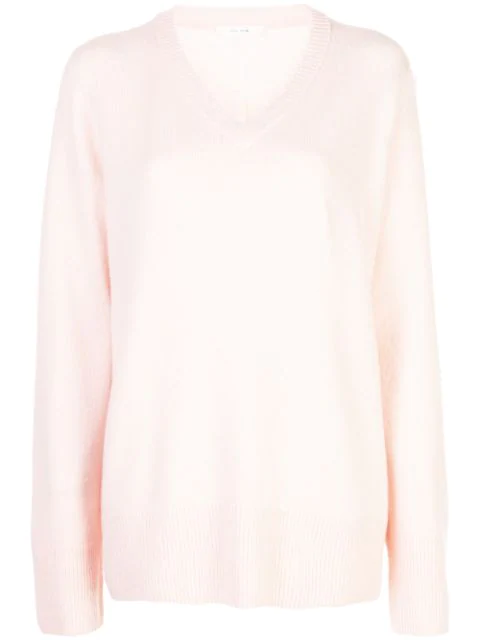 baby pink oversized jumper