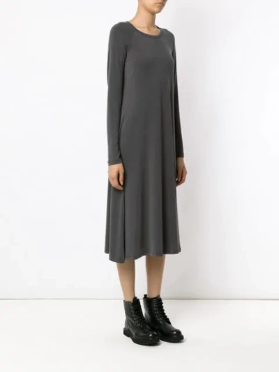 Shop Uma Raquel Davidowicz Mooca Midi Dress - Grey