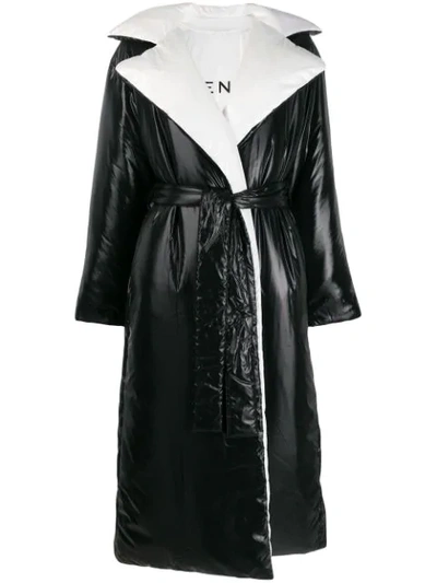 Shop Givenchy Reversible Padded Trench In Black