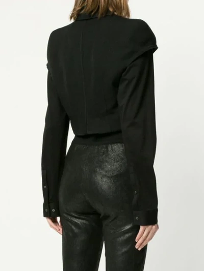 Shop Ann Demeulemeester Laine Waistcoat In Black