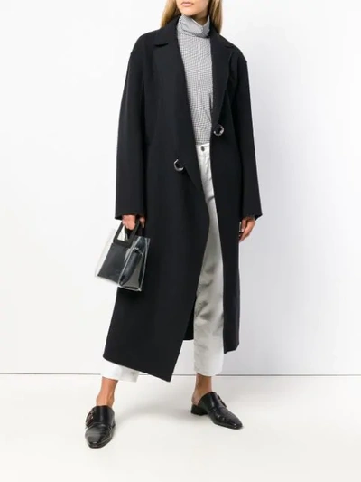 wrap long coat