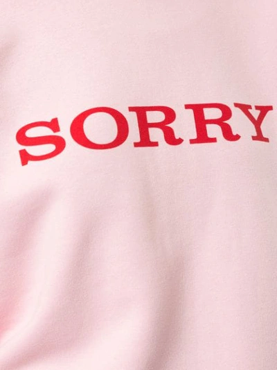 Shop Walk Of Shame Sorry Sweatshirt In Pink