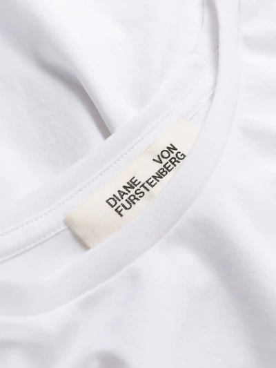 Shop Diane Von Furstenberg In Charge T-shirt In White