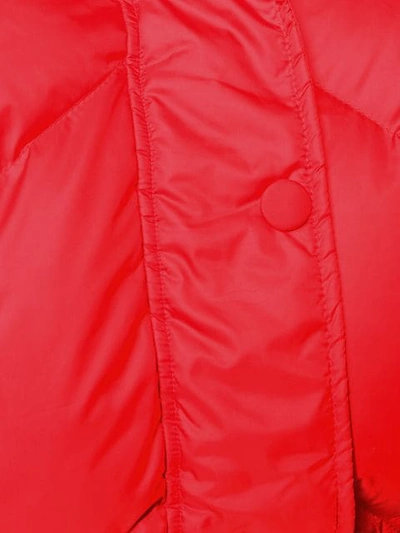 Shop Ienki Ienki Loose Fitted Jacket In Red