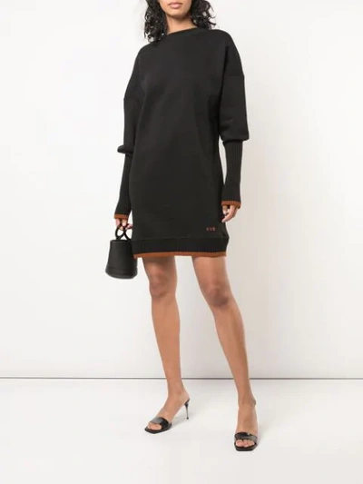 Shop Victoria Victoria Beckham V In Black