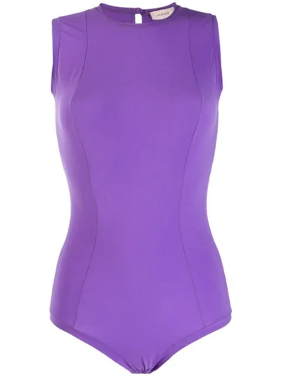 Shop Murmur Body T-shirt - Purple