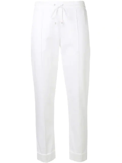 Shop Kenzo Slim Fit Track Pants In White